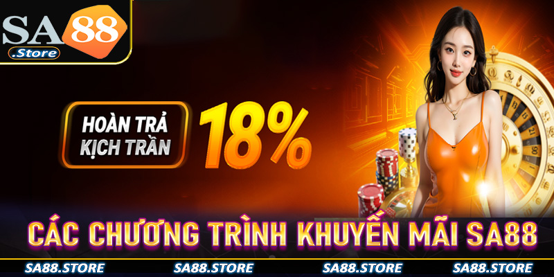 Tổng hợp các chương trình khuyến mãi Sa88 